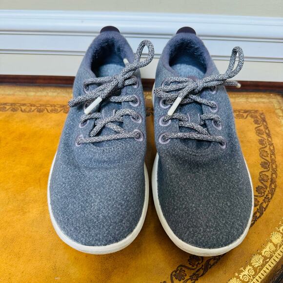 Allbirds Womens Wool Runners Grey ZQ Merino Classic Sustainable Sneakers EU39 - Picture 7 of 14